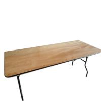 rectangle wooden tables